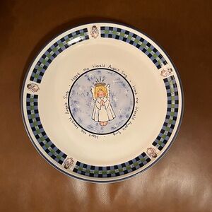 1998 International China Christmas Angel Plate